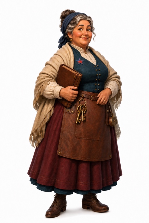 Beatrice “Bea” Harbor, ship's chandler.